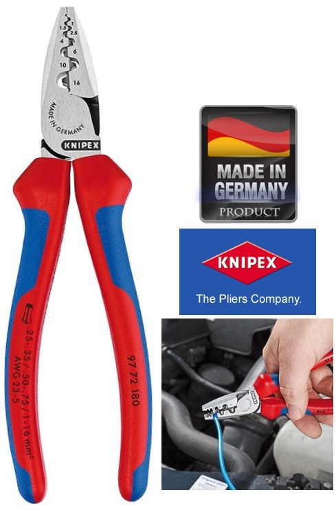 Staircase Peregrination Bloodstained Knipex 97 72 180 Πρέσσα Ακροδεκτών Βαρέας Μόνωσης