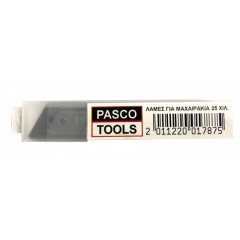 PASCO TOOLS L25 Ανταλλακτικές λάμες 10αδα για μεγάλες φαλτσέτες 25 χιλ