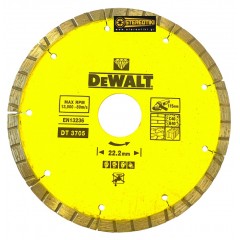 Dewalt DT3705 Φ115 Δισκος κοπής δομικών υλικών TurboCut