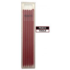 PASCO TOOLS 00192 Σετ ανταλλακτικές μύτες κόκκινες για μηχανικά μολύβια 6 τεμ