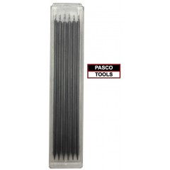 PASCO TOOLS 00193 Σετ ανταλλακτικές μύτες μαύρες για μηχανικά μολύβια 6 τεμ